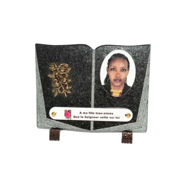 plaque funéraire,deuil,accompagnement,ml diffusion,obsèques,épitaphe,funéraire,martinique,plaque funéraire en plexiglas,funérailles,enterrement